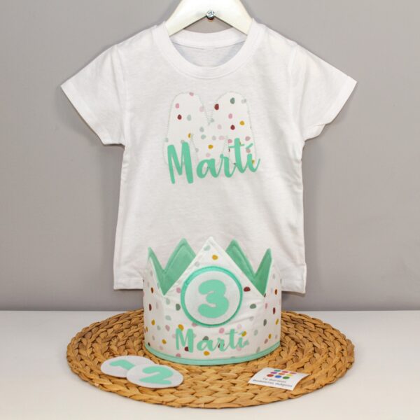 Corona cumpleaños Dots - Imagen 2