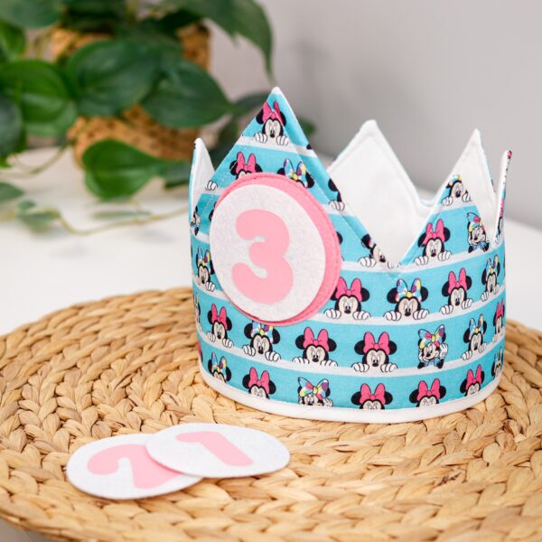 Corona cumpleaños Minnie