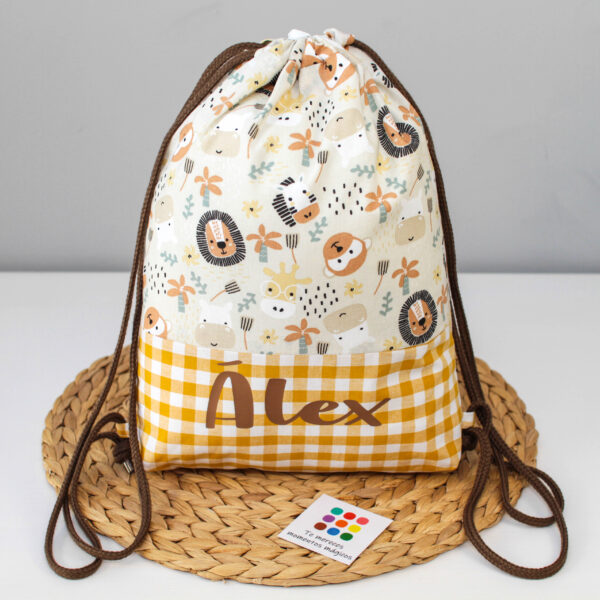 Mochila saco infantil Sabana