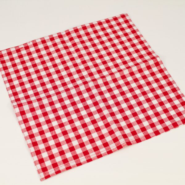 Servilleta Vichy rojo
