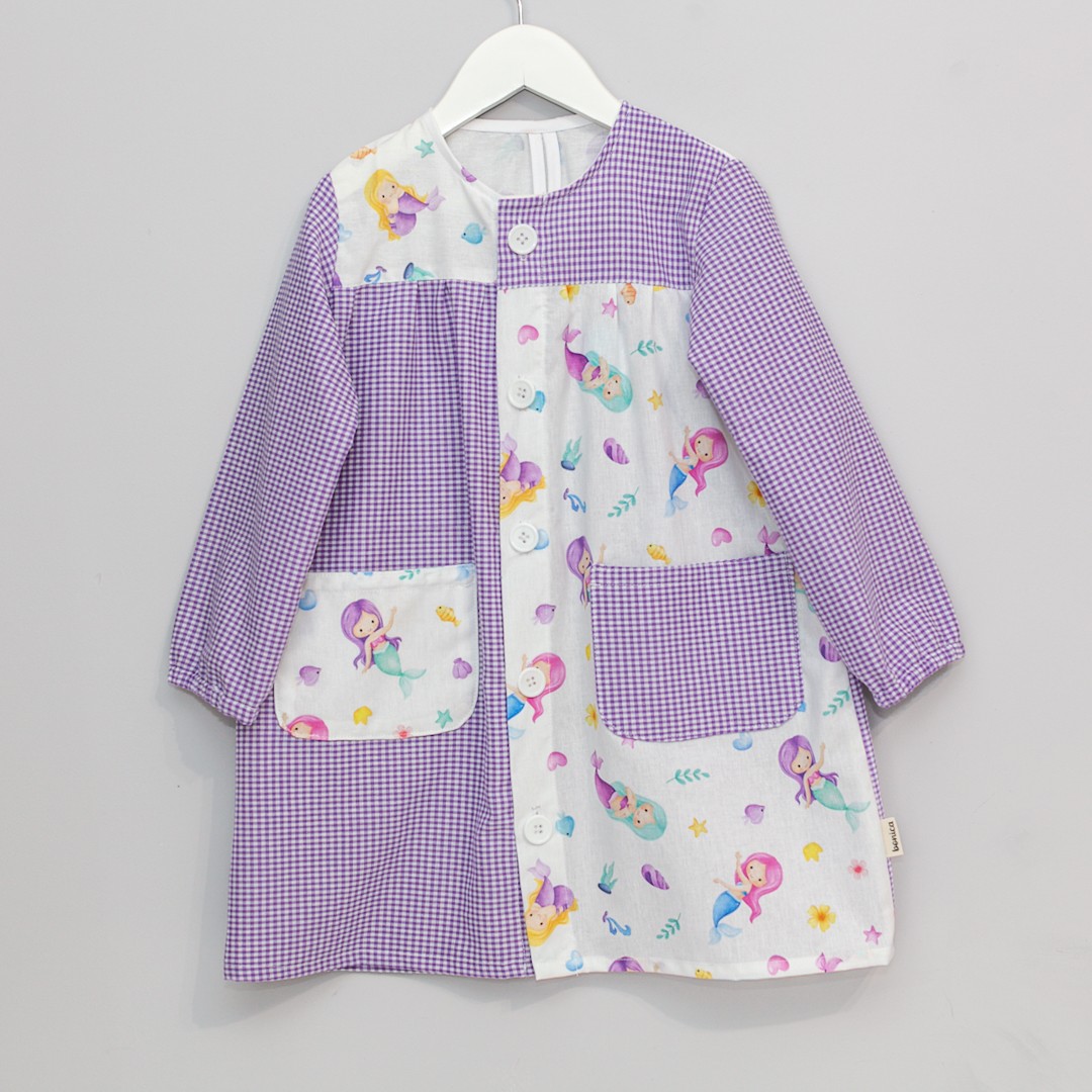 Bata escolar botones Sirenas