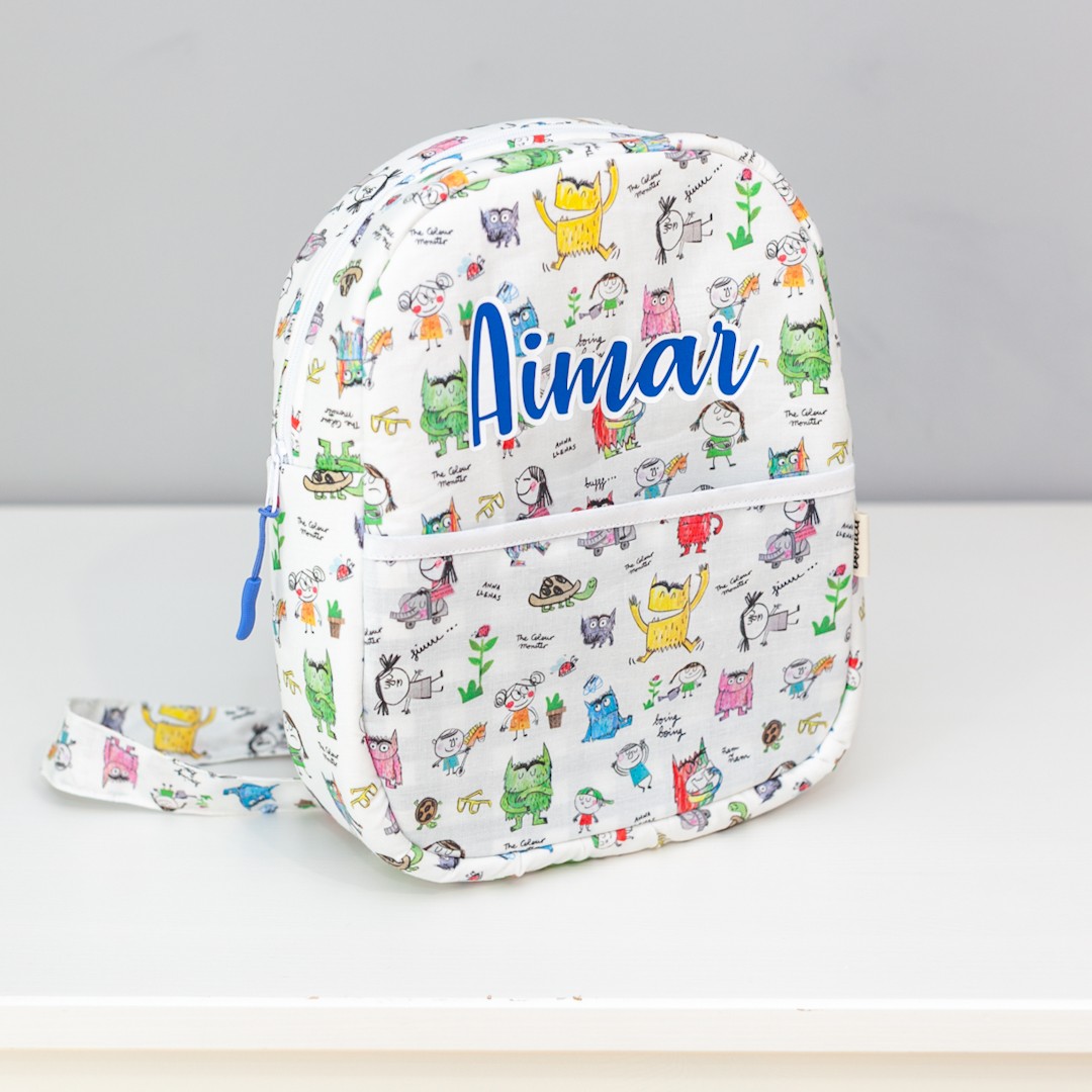 Mochila infantil Monstruo de colores